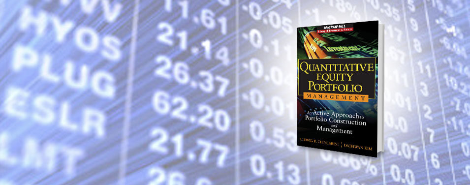 Quant Equity Portfolio Management